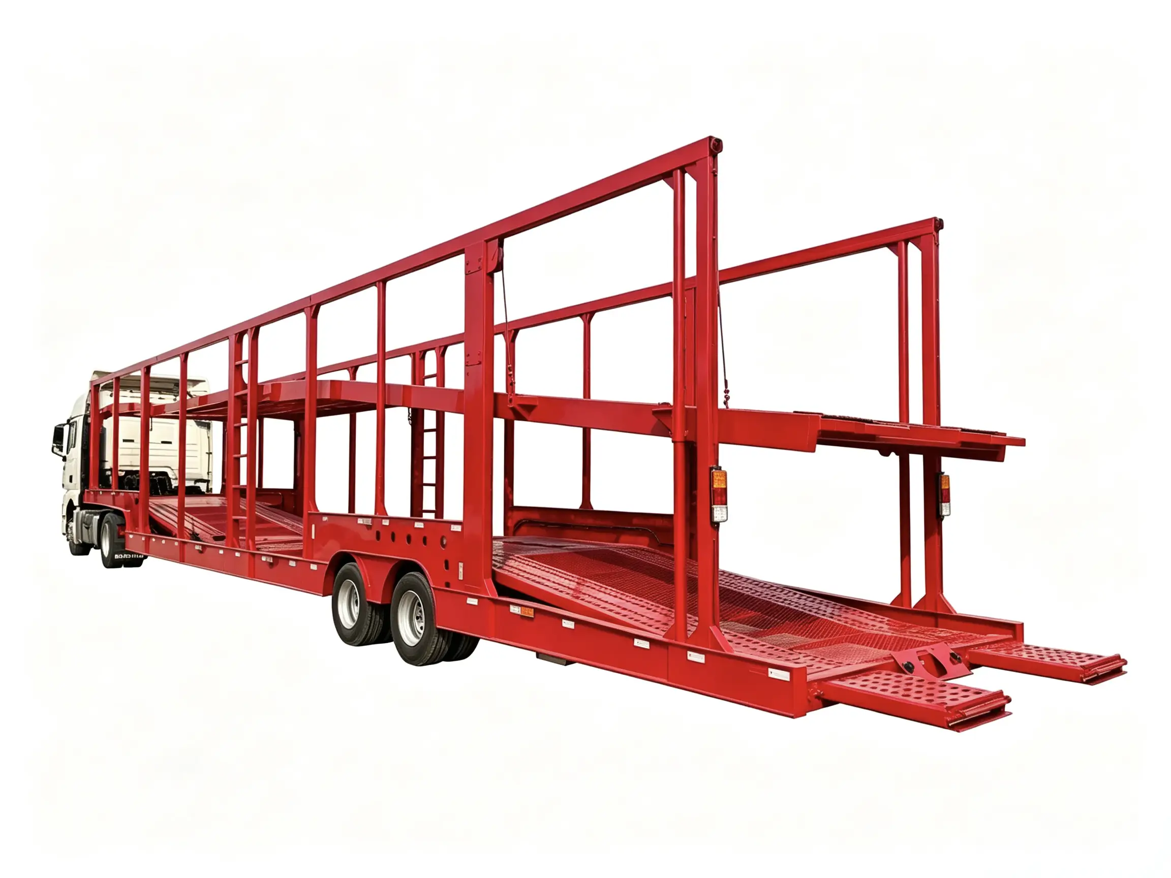 2-Achs-Autotransport-Sattelanhänger