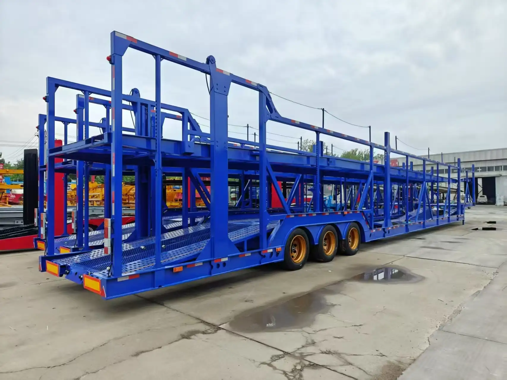 3-Achs-Doppelstock-Autotransportanhänger