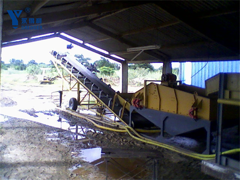 Planta de lavagem de gemas 100tph