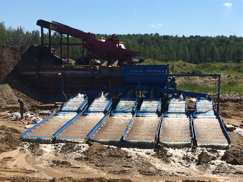 300t/h Gold-Waschanlage