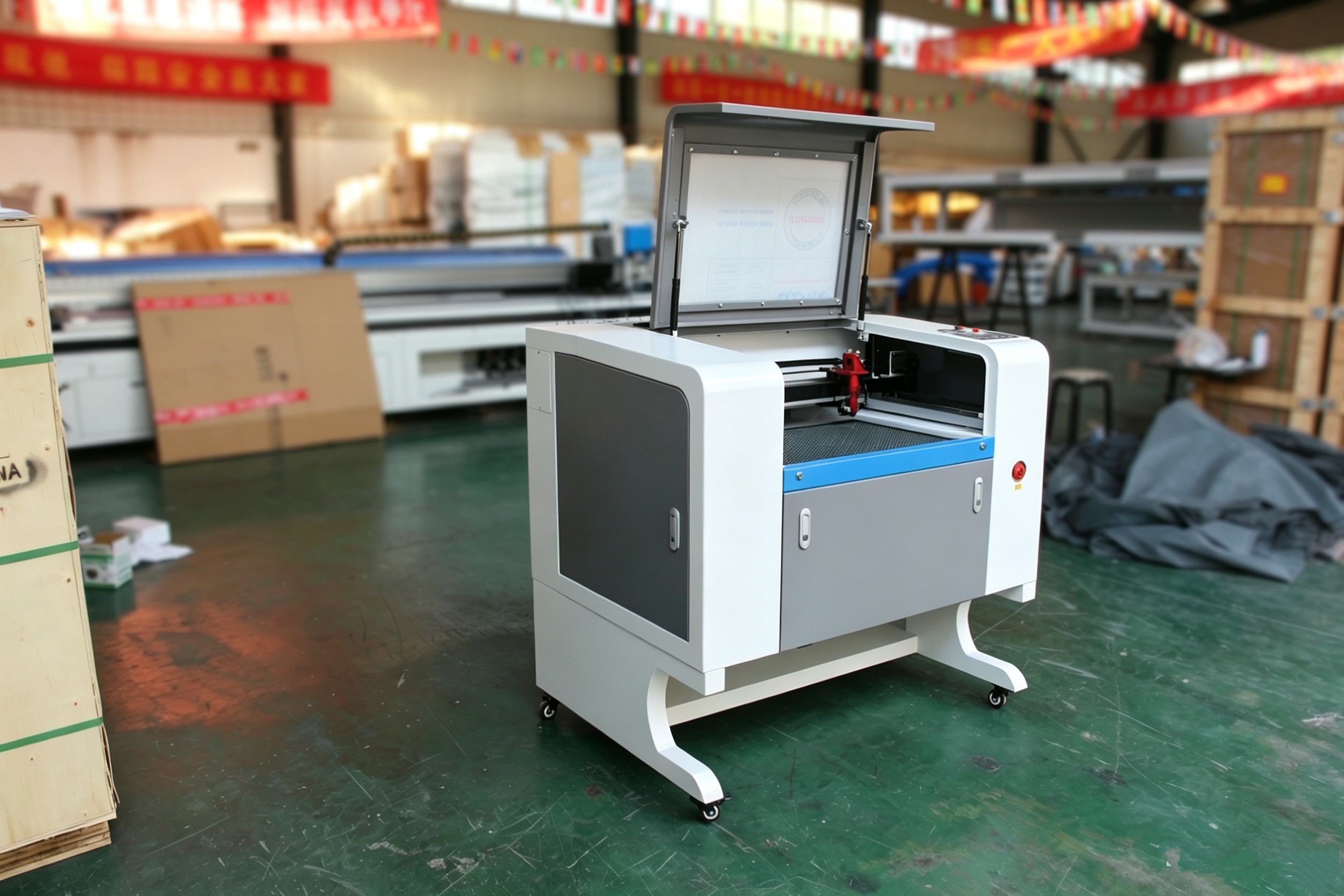 Máquina de Corte e Gravação a Laser Co2