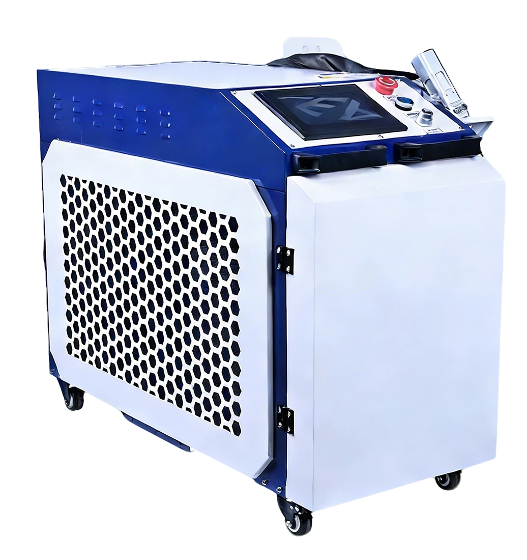 máquina de soldagem a laser de fibra 4 em 1