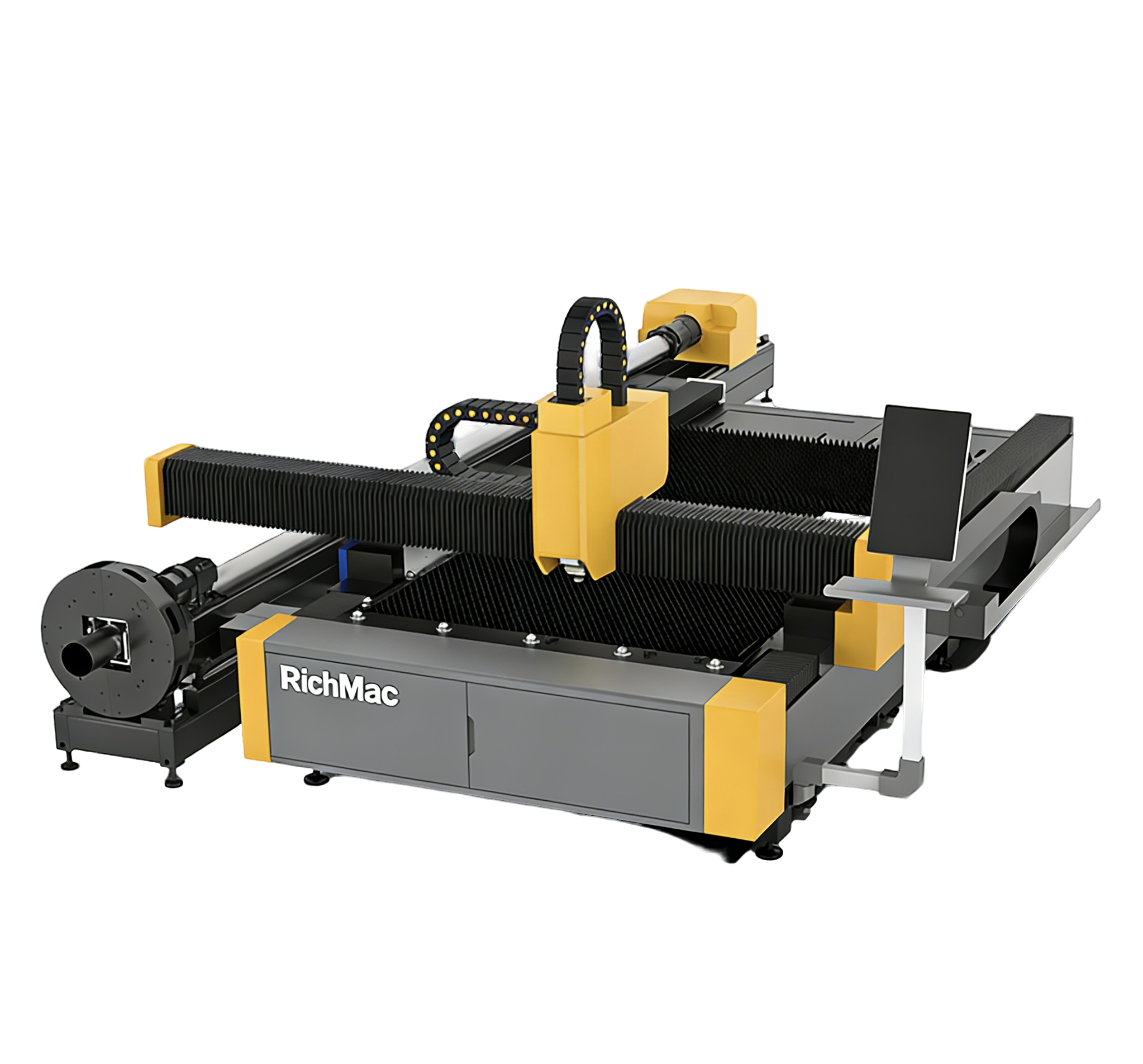 Cortador a laser de chapa metálica e tubo