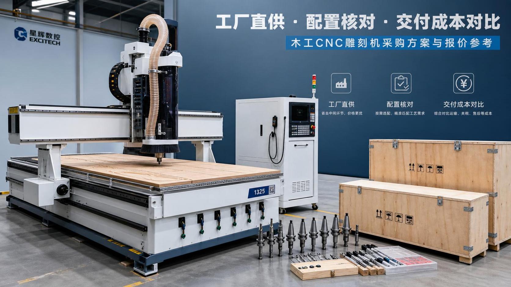 Preços diretos de fábrica da máquina router CNC RichMac: o que os compradores devem confirmar primeiro