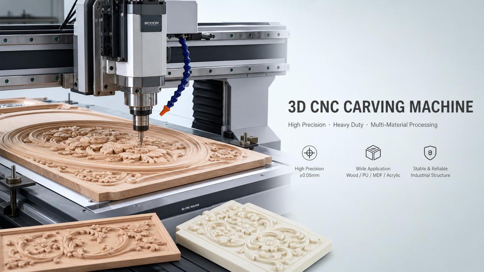 Aplicações de Router CNC 3D: melhores materiais, estratégia de fresas e dicas para acabamento superficial Aplicações de Router CNC 3D: melhores materiais, estratégia de fresas e dicas para acabamento superficial