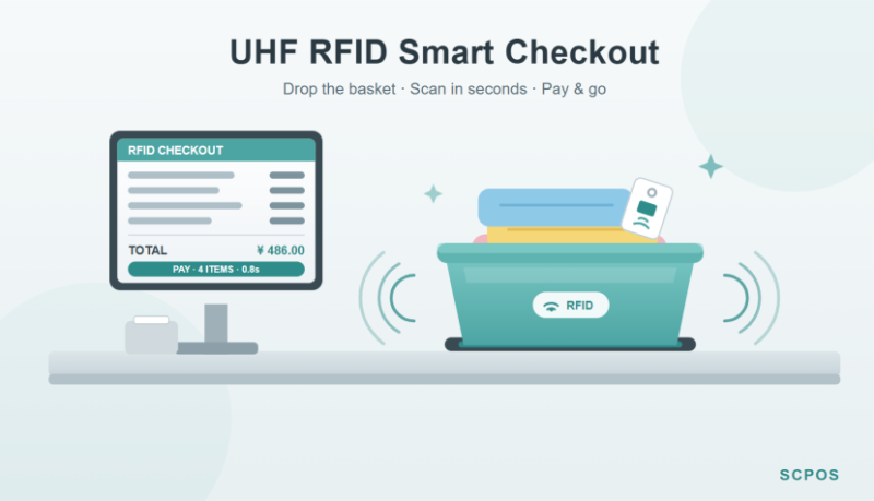 SCPOS Launches UHF RFID-Powered Retail Solution SCPOS Launches UHF RFID-Powered Retail Solution