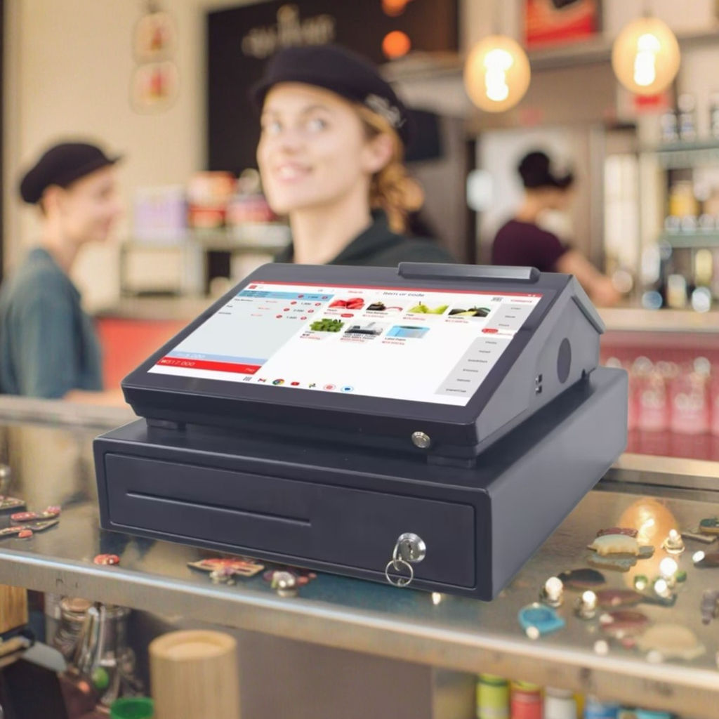 All IN ONE POS A12N 11.6/12.5'' Touch Screen Thermal Printer LED/VFD/'Scanner Cash drawer for coffee shops Cashier/pos terminal All IN ONE POS A12N 11.6/12.5'' Touch Screen Thermal Printer LED/VFD/'Scanner Cash drawer for coffee shops Cashier/pos terminal