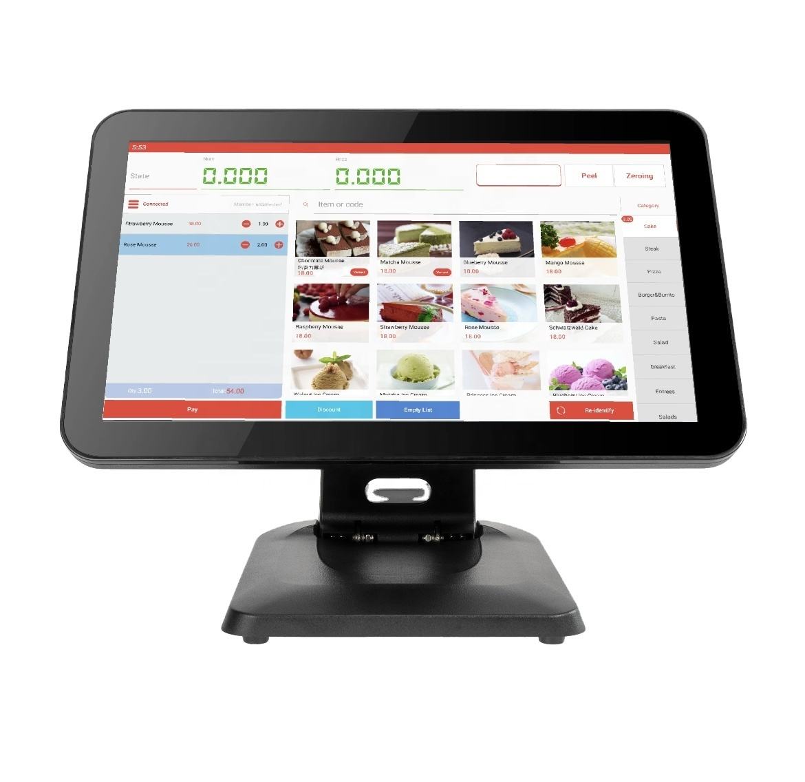 SCPOS 280FN 15.6 Inch Foldable Full Set POS Machine Win/Android OS 10-Point Capacitive Touch Screen HD SDK Cash Register Intel SCPOS 280FN 15.6 Inch Foldable Full Set POS Machine Win/Android OS 10-Point Capacitive Touch Screen HD SDK Cash Register Intel