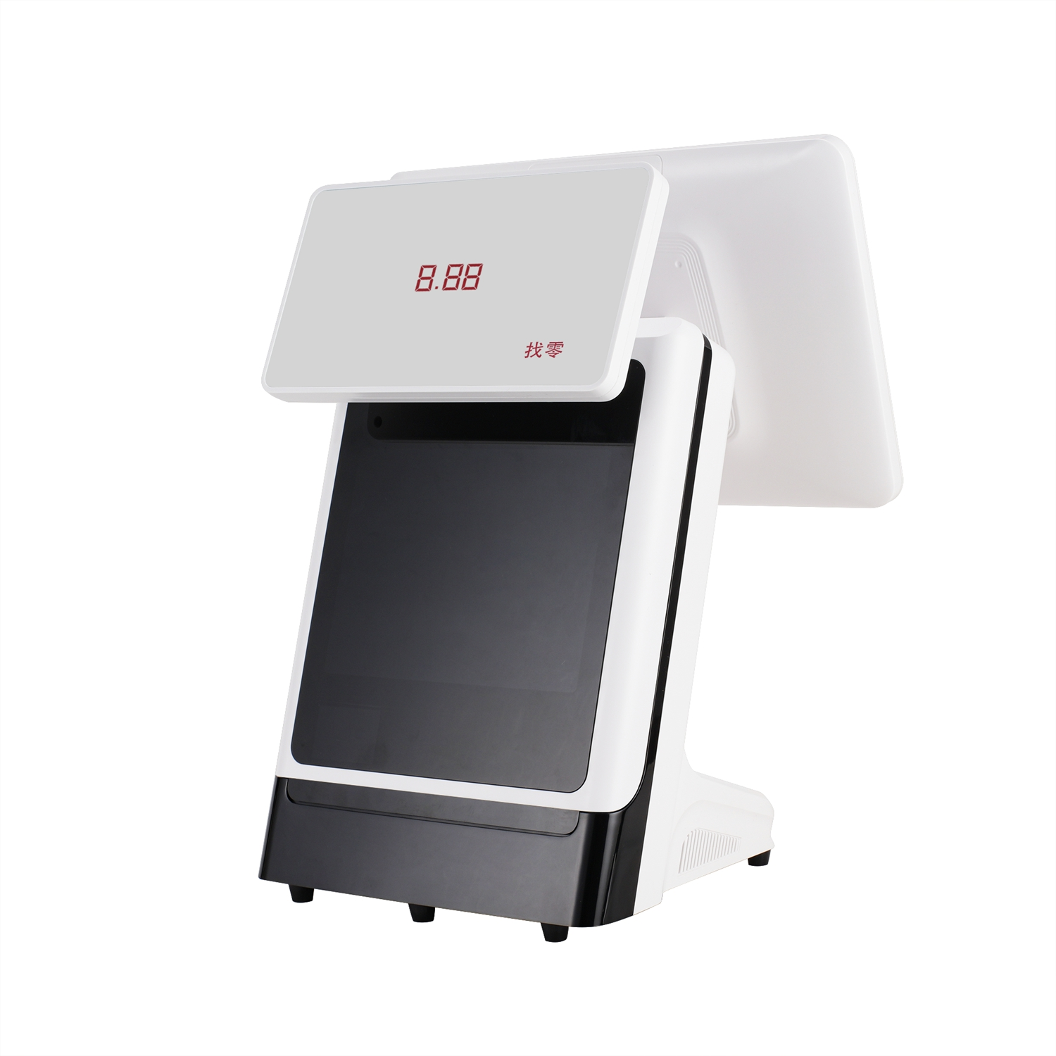 15.6'' Main Display Touch Screen Monitor POS Terminal Cash Register Payment Machine Desktop POS