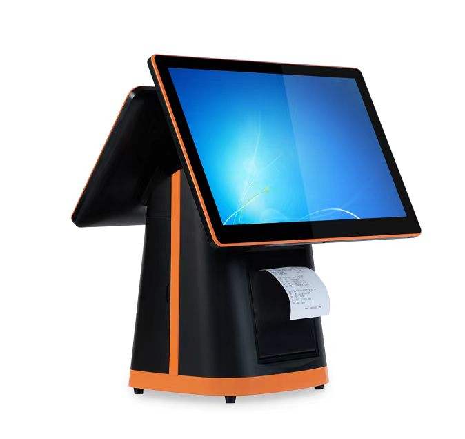 All One Desktop POS System Commercial Grade Cash Register Billing System Built-in Software Multi-touch Capacitive Touch POS