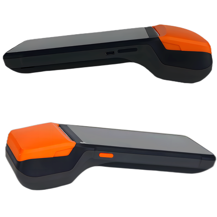 5.5'' IPS HD Display Handheld POS Terminal With 58mm Built-in Thermal Receipt Printer Ticket Printer