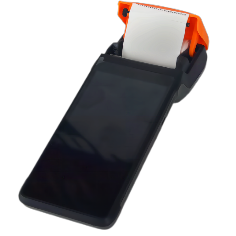 5.5'' IPS HD Display Handheld POS Terminal With 58mm Built-in Thermal Receipt Printer Ticket Printer