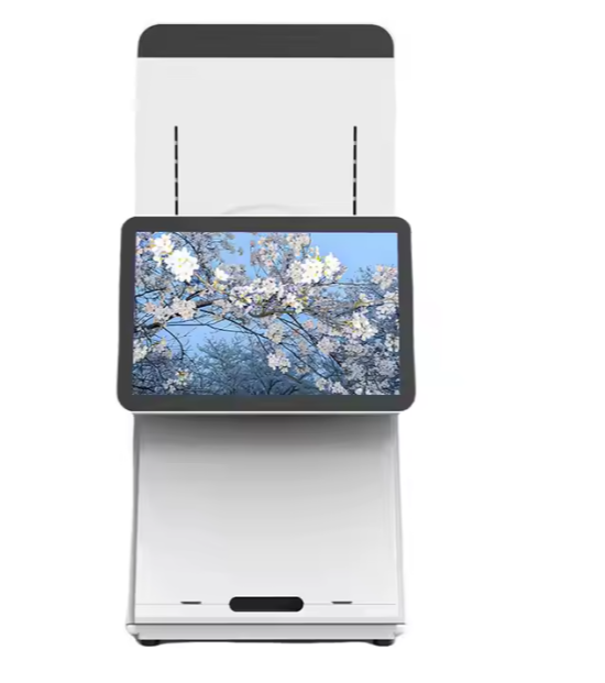 SCPOS Indoor Kiosk 15.6'' Touch Screen 1920x1080 Resolution Desktop POS System SDK Touch-Free Android Built-in 80mm Thermal