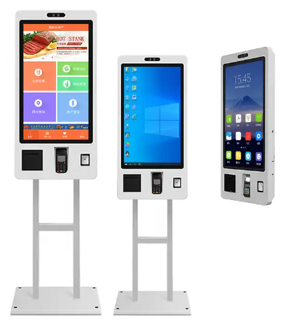 21.5 Inch 24 Inch 27 Inch 32 Inch Touch Screen Self-Service Machine POS System Payment Kiosk for Restaurants and Retail Stores 21.5 Inch 24 Inch 27 Inch 32 Inch Touch Screen Self-Service Machine POS System Payment Kiosk for Restaurants and Retail Stores