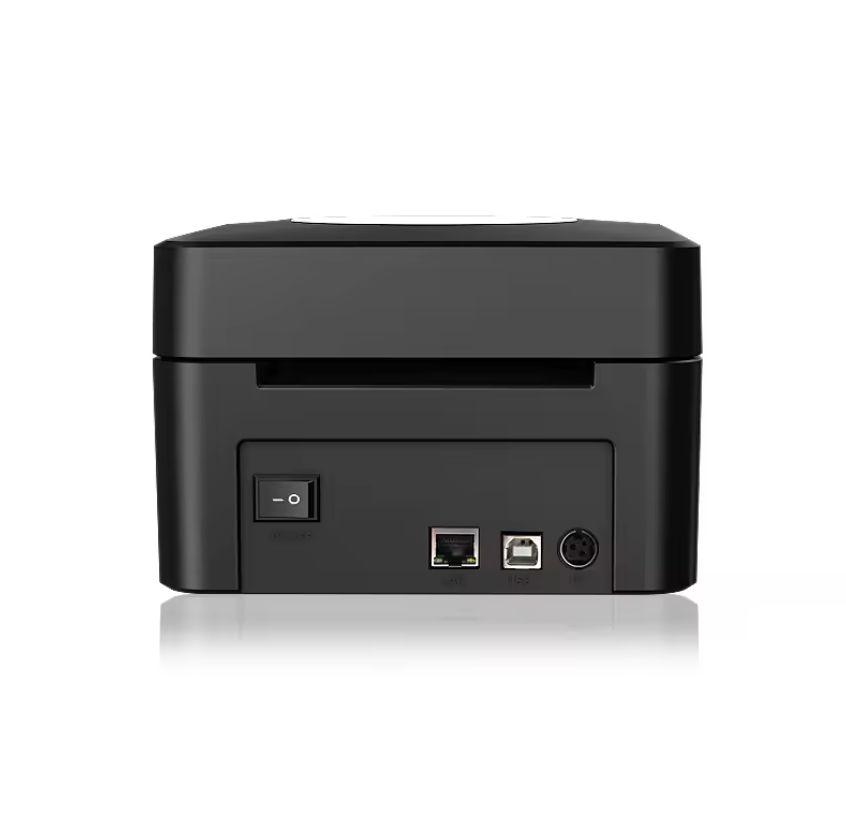 4 Inch 30mm--105mm Width USB LAN BT Direct Line Thermal Label Printer 1D 2D Barcode Printer for Supermarket Coffee Shop Retail