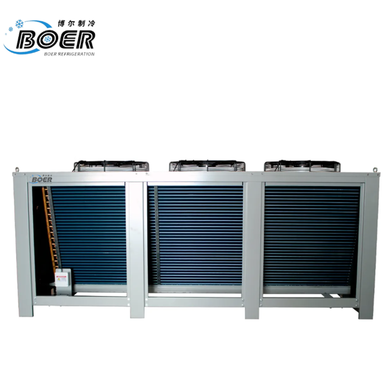 Como estimar os custos de energia dos ventiladores de um condensador do tipo V