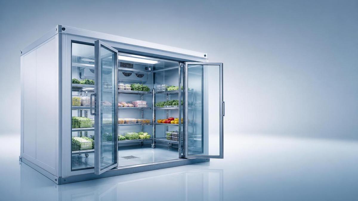 Display Cold Room Hygiene Standards That Matter in Food Retail Projects Padrões de Higiene para Câmaras Frigoríficas de Exposição Importantes em Projetos de Varejo Alimentar