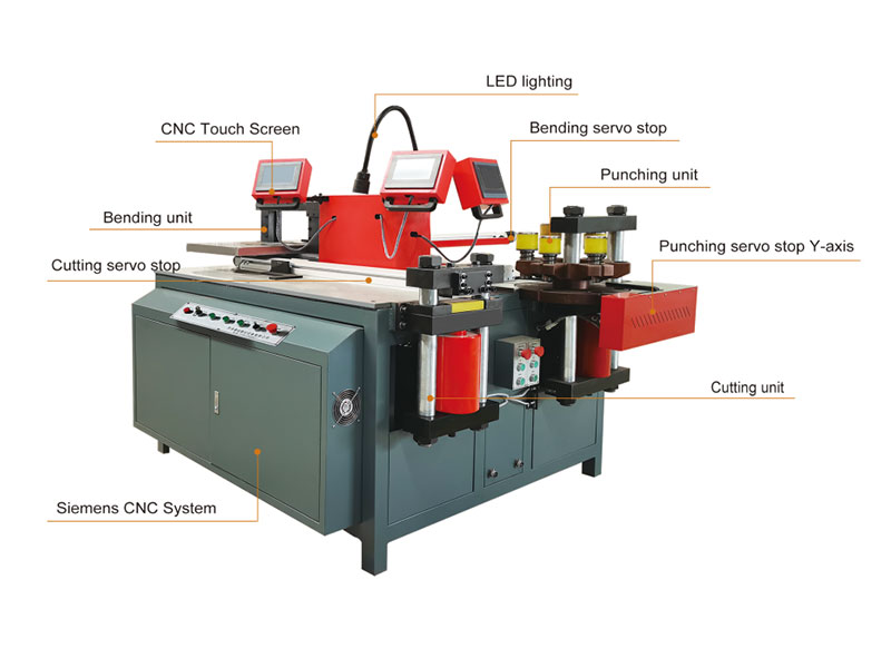 DXJ-30CN PRO Machine de busbar CNC