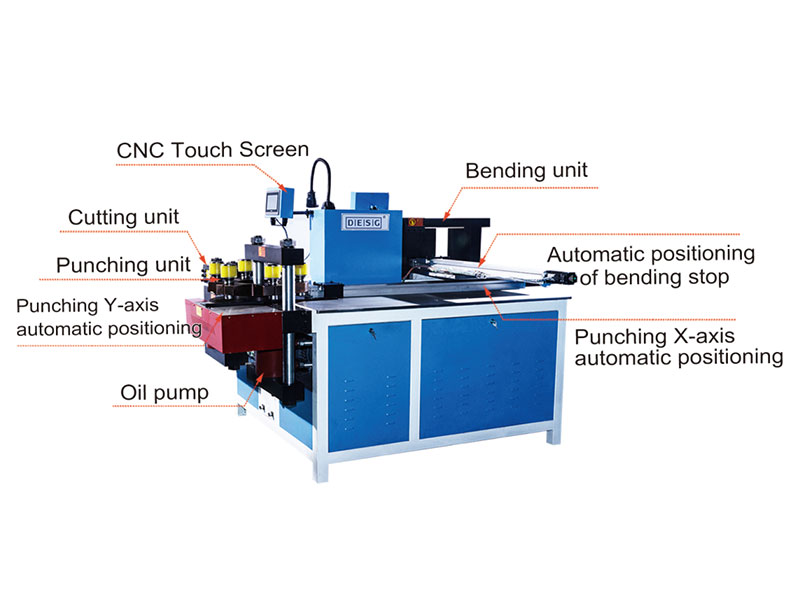 DXJ-50CN PRO CNC Busbar Bending Machine