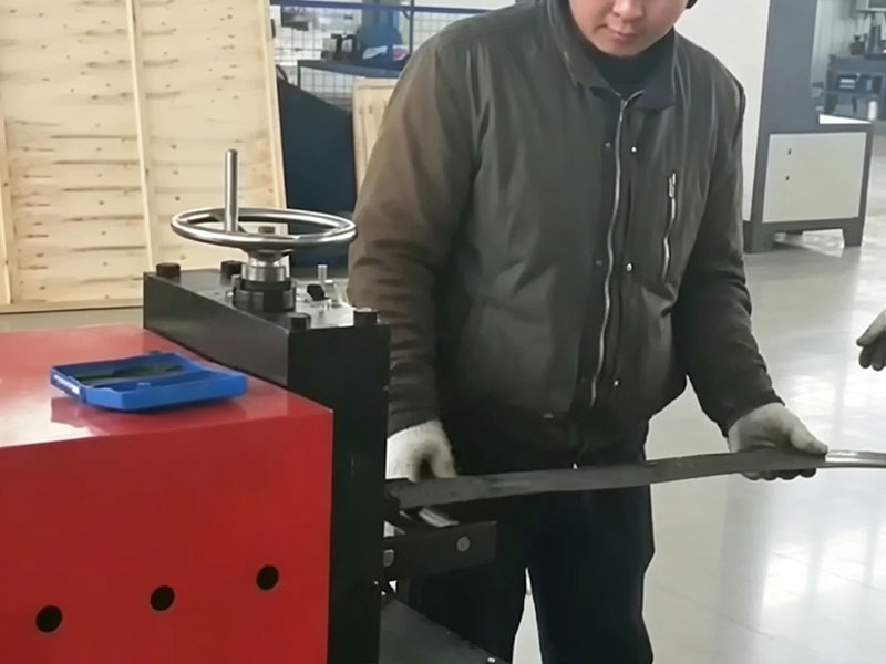 DXJ-160 Copper Busbar Straightening & Leveling Machine