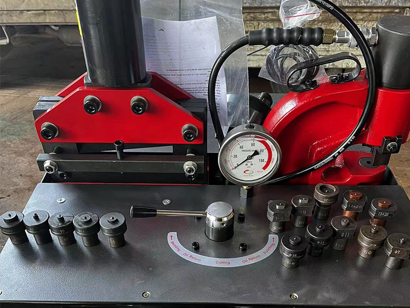 DXJ-200A Machine hydraulique portable à jeux de barres