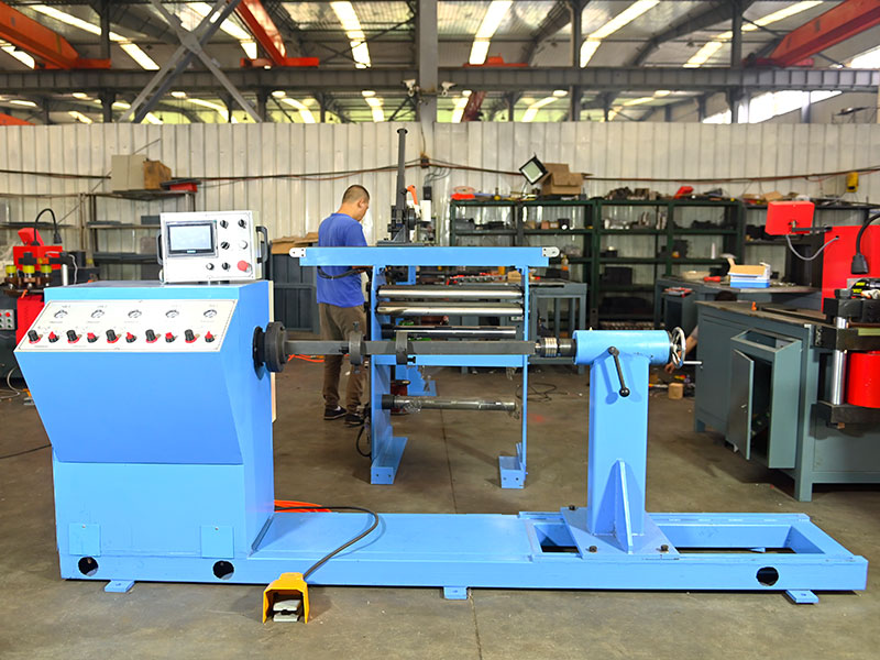 DXJ-RX1T Machine d'enroulement horizontal de bobines (1 tonne)