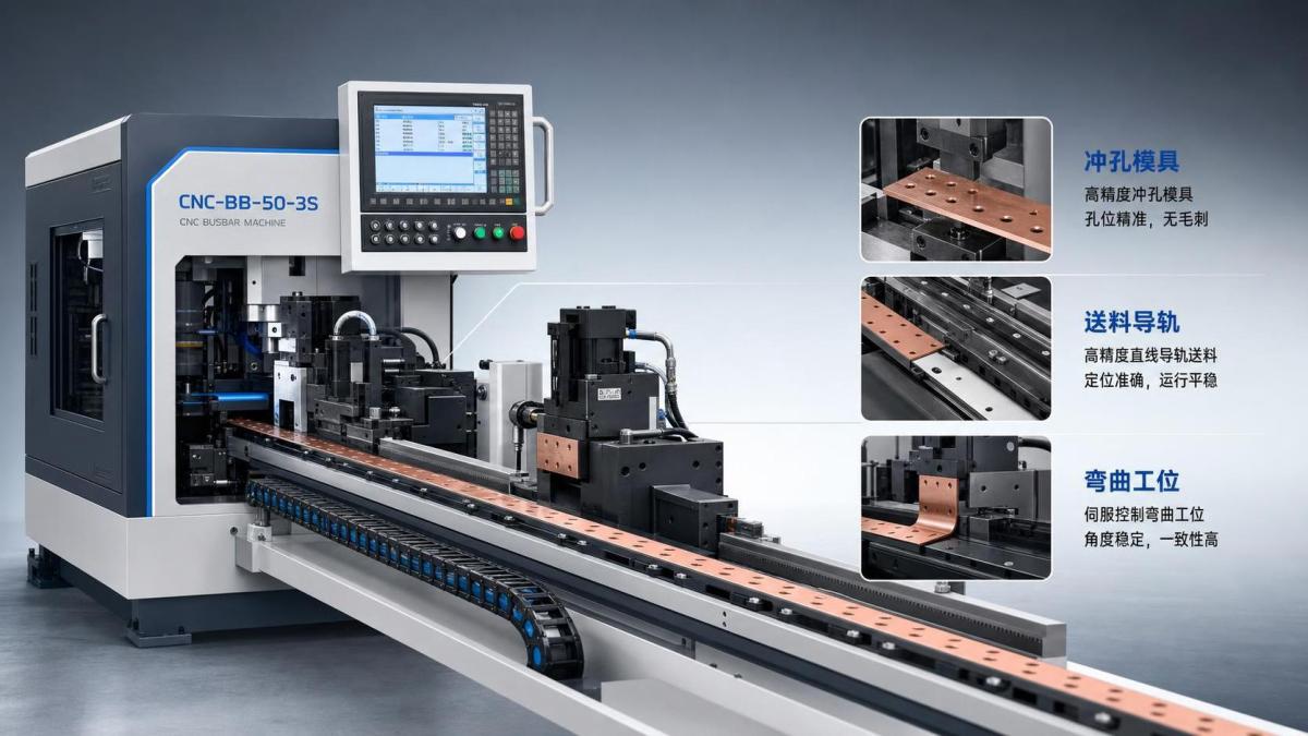 Common Accuracy Problems in Servo CNC Busbar Machines and Their Causes