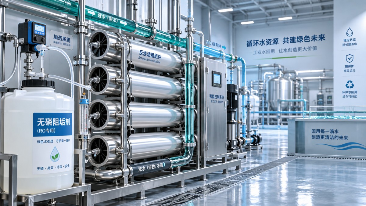 When is a phosphorus-free RO antiscalant right for water reuse? Quando um anti-incrustante para OR sem fósforo é adequado para o reúso de água?