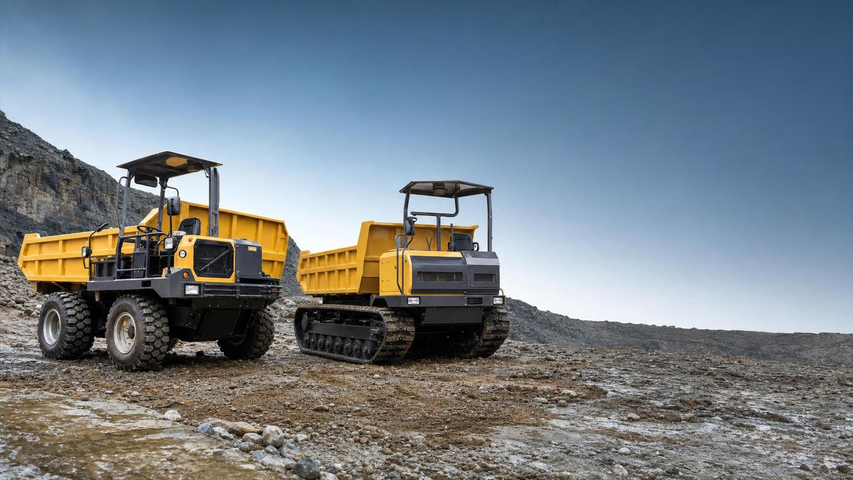 Wheel Dumpers vs Tracked Dumpers: Which Option Fits Rough Ground Jobs Better?