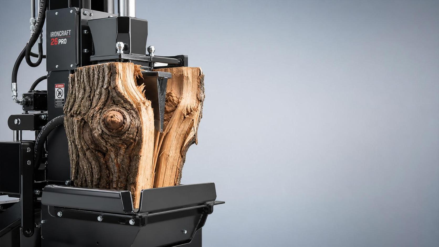 Why Log Splitters Struggle With Knotty Wood and How to Reduce Jams