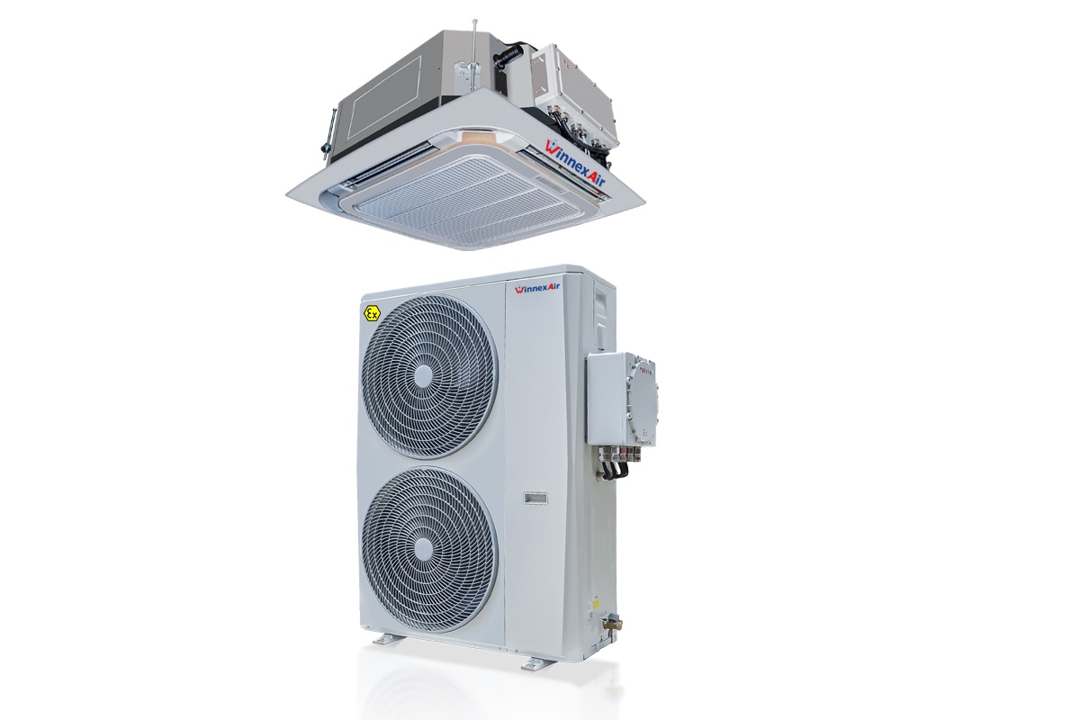 Aire acondicionado a prueba de explosiones de Winnex Air: ¿Cómo garantizar continuamente una disipación eficiente del calor?