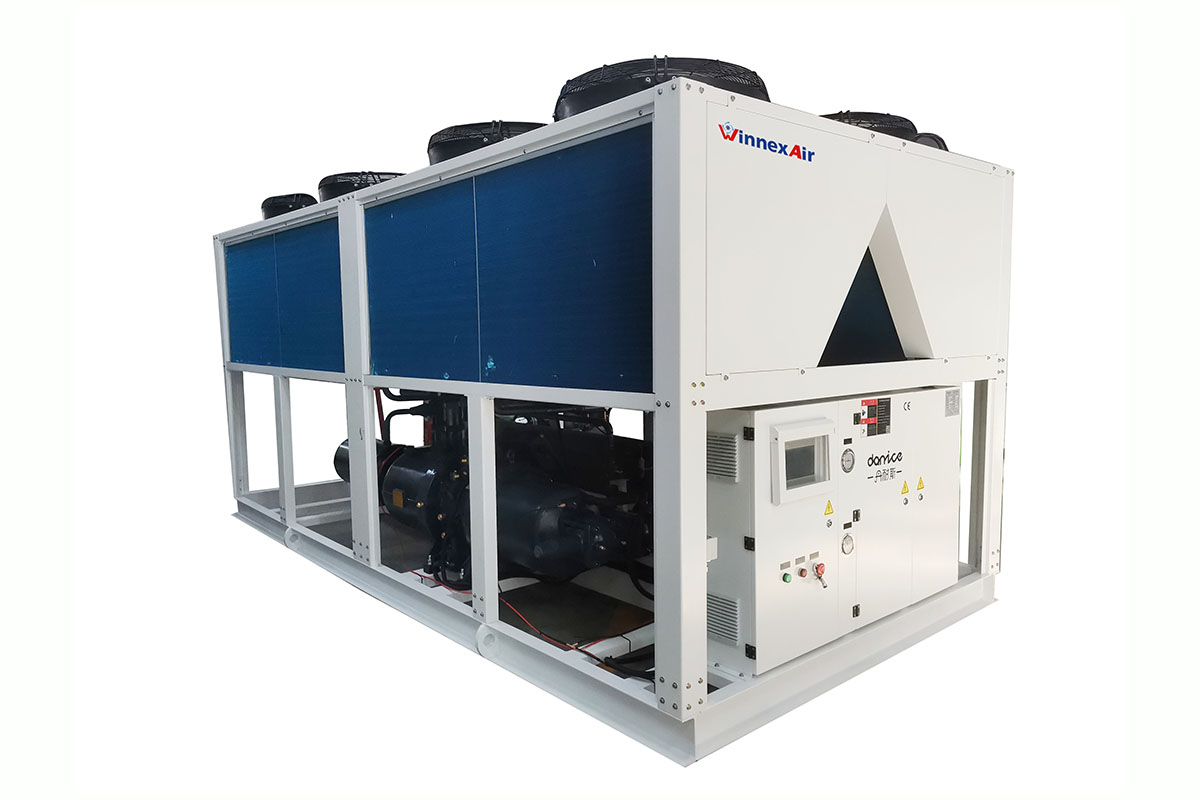 Enfriadora de tornillo refrigerada por aire Winnex Air: refrigeración de alta capacidad, sin restricciones de agua
