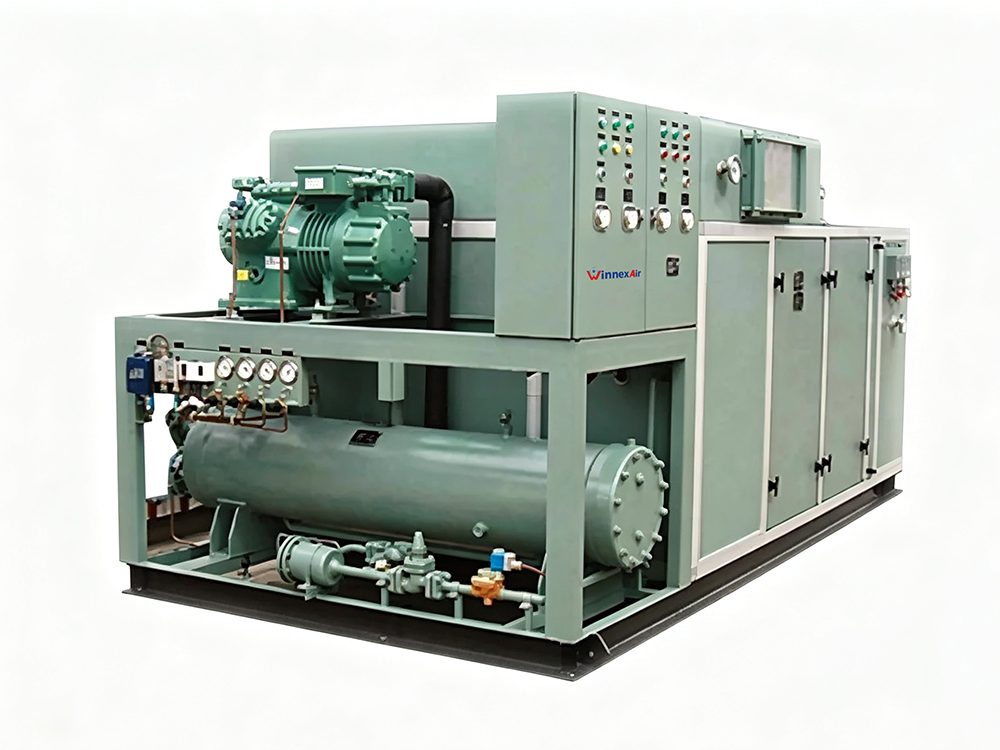 Unidad compacta de aire acondicionado marino CJKR-23～82 (Capacidad de refrigeración: 23 kW～82 kW）