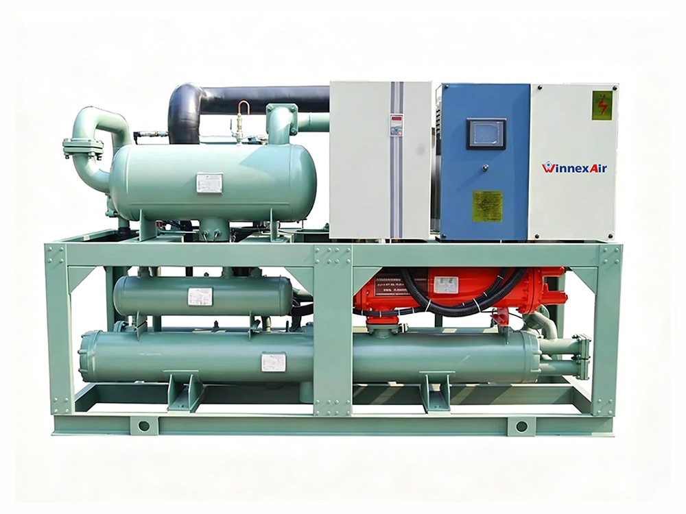 Unidad condensadora de compresor marino tipo CLN (capacidad de refrigeración de 23 kW a 82 kW)