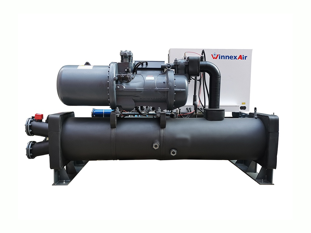 Parámetros del enfriador de tornillo de refrigeración por agua de un solo cabezal WN-WSHJMB (432KW～615KW)