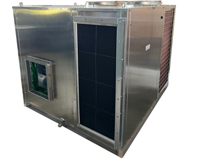 Unidad compacta de aire acondicionado marina de instalación en techo | Diseño integrado montado en la parte superior para ahorrar un valioso espacio interior de la cabina