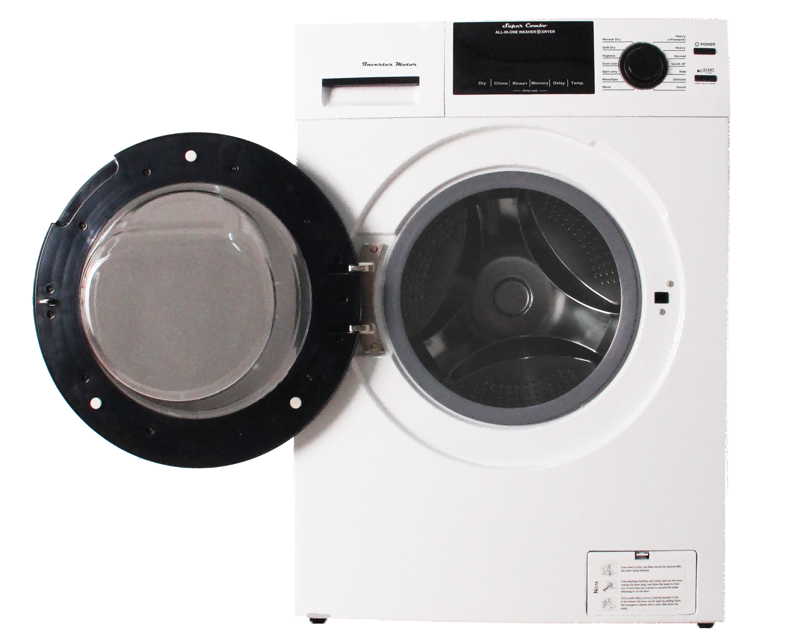 Lave-linge séchant XIAOYA 97912GE丨10kg/5kg