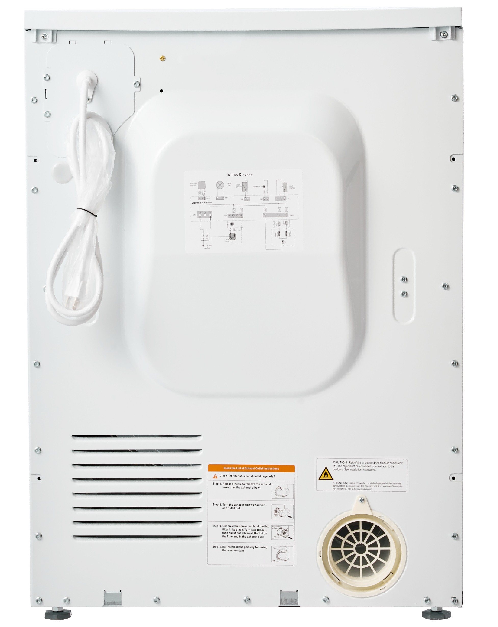 Sèche-linge à évacuation XIAOYA XH80-Z711丨7 kg