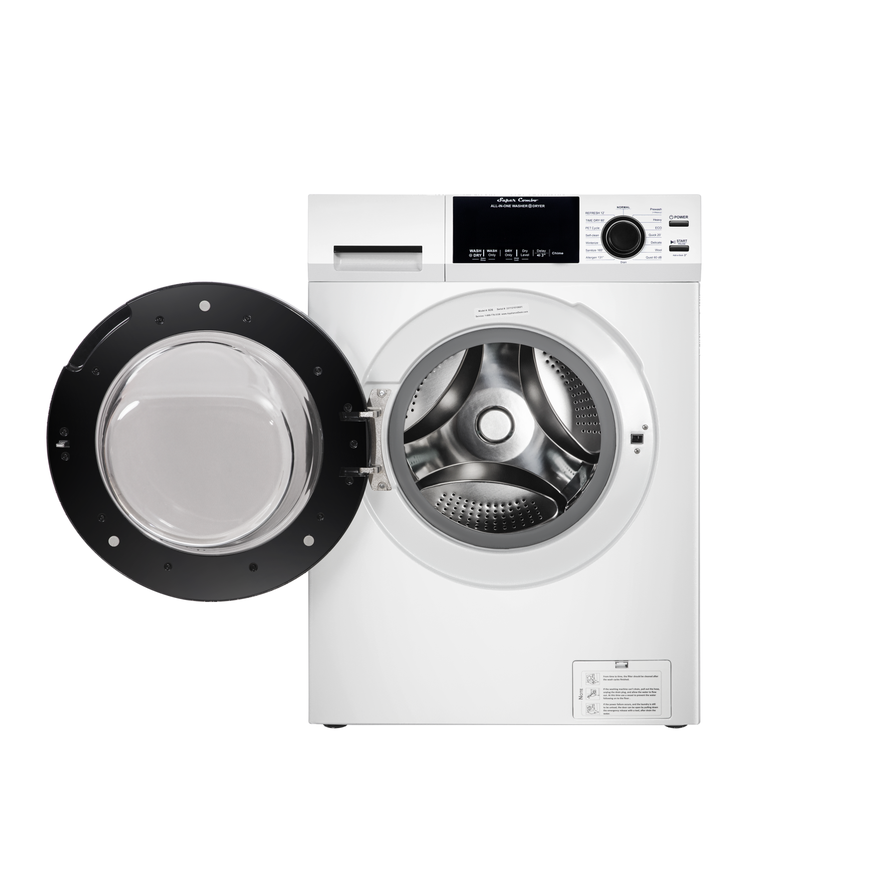 Lavasciuga XIAOYA 75912GE丨8kg/4kg