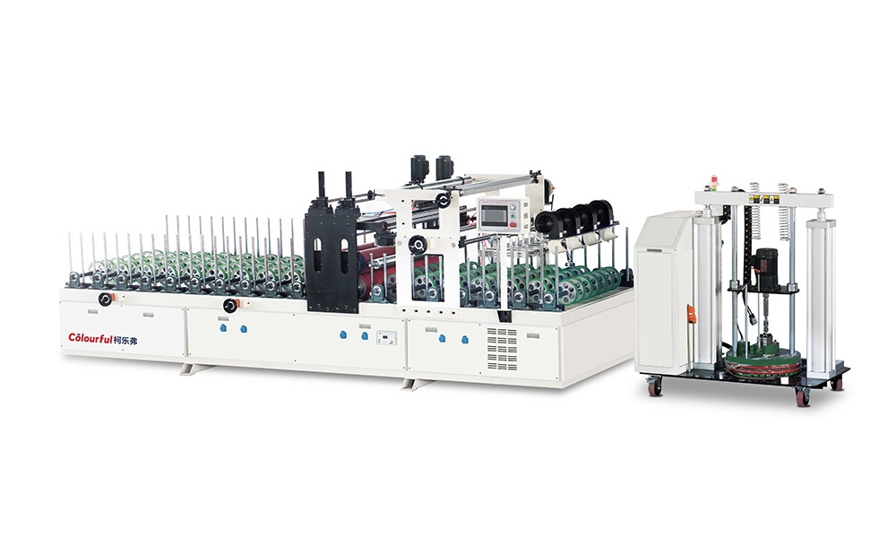 Máquina laminadora de tableros CLF-PUR650/800/1300/1600/2000