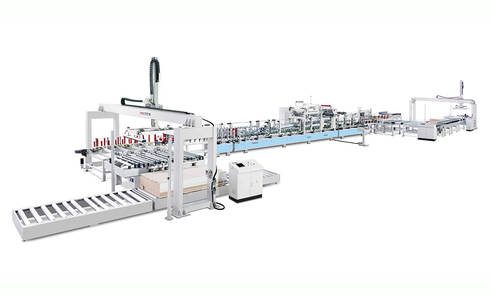Línea de producción de laminado vertical CNC CLF-350LM