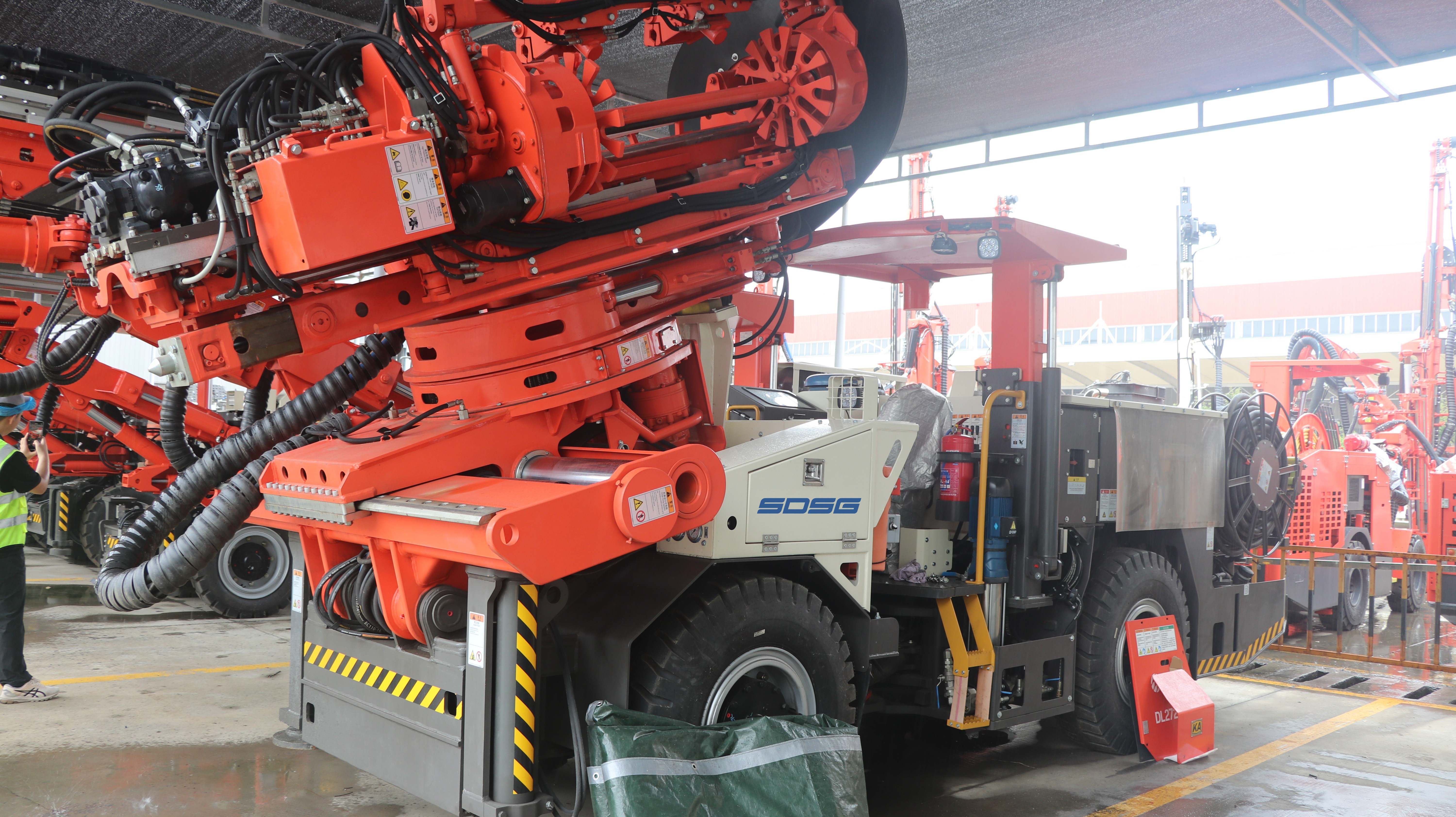 Perfuratriz hidráulica para mineração UDL391RH