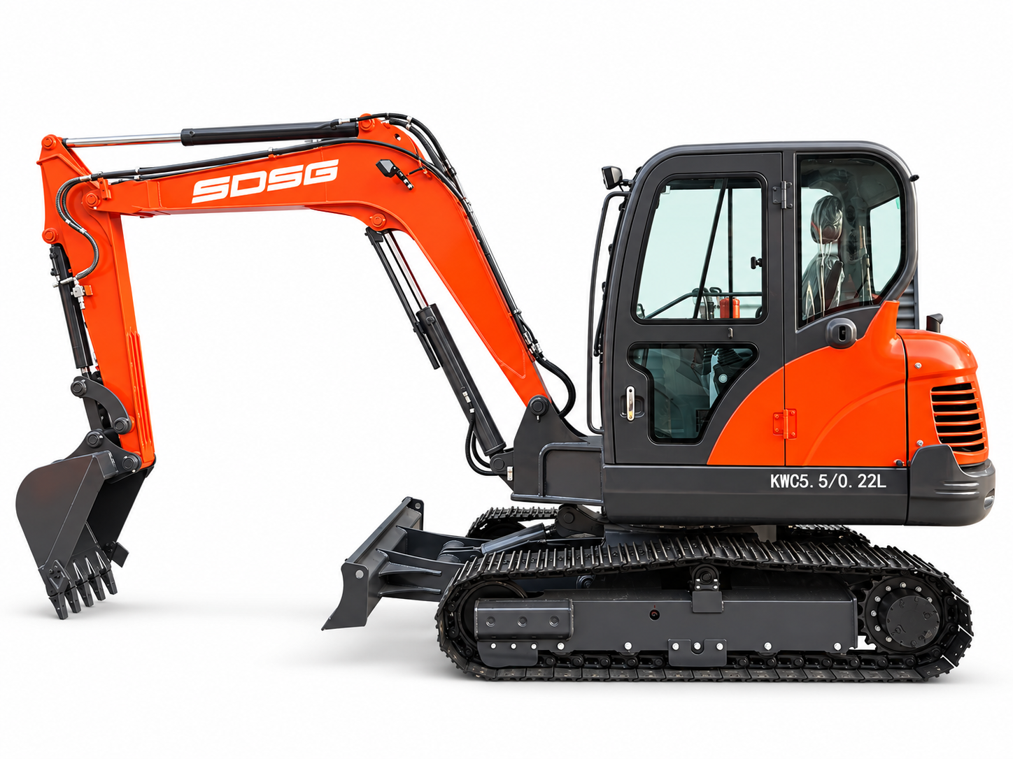 Escavadeira de mineração KWC5.5/0.22L