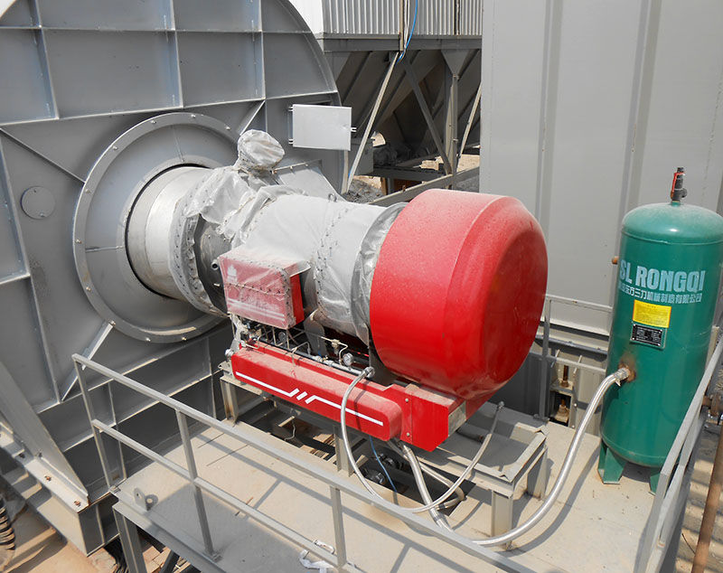 Система нагревания и сушки агрегата