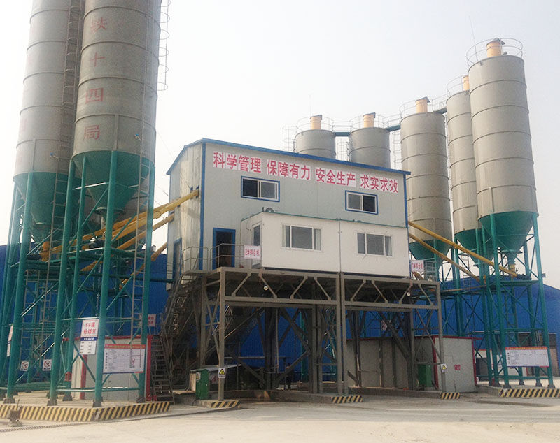 Бетоносмесительная установка HZS360