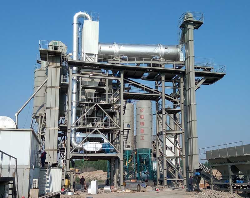 Установка горячего рециклинга асфальта RZB1750