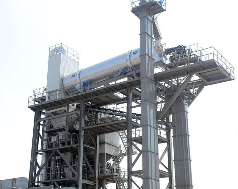 Установка горячего рециклинга асфальта RZB1750