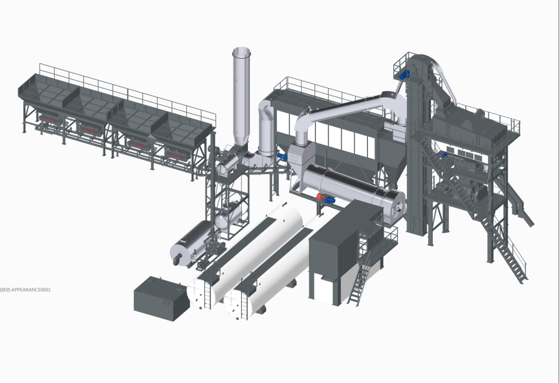 Асфальтосмесительная установка серий LB1000