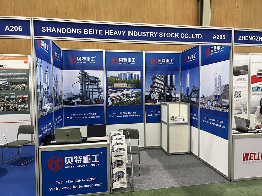 Beite Heavy Industry принял участие в выставке международного строительного машиностроения и горного машиностроения в Ханое, Вьетнам