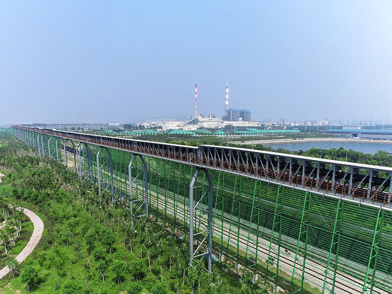 Power Plant Coal Pipe Conveyor System Project